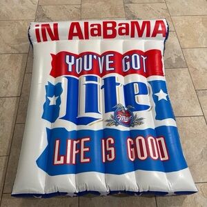 Miller Lite Inflatable Float In Alabama Life Is Good